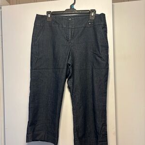 Sandro Blue Denim Capris
